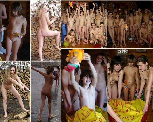 Many photos of nudists of different ages PureNudism Valentine day