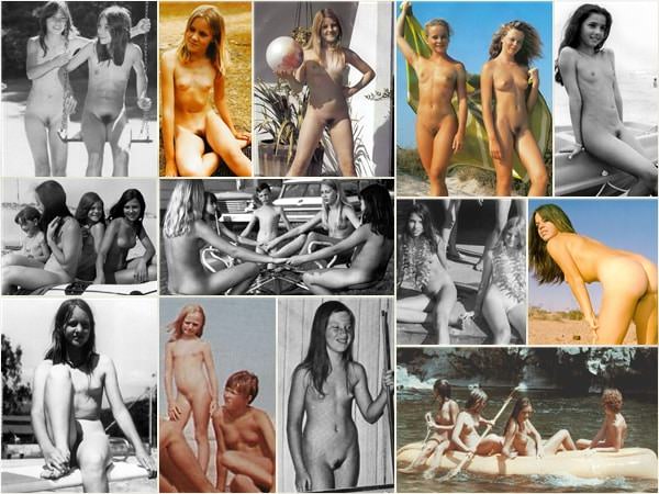 Adults and young nudists without clothes photo PureNudism Vintage nudists # 3