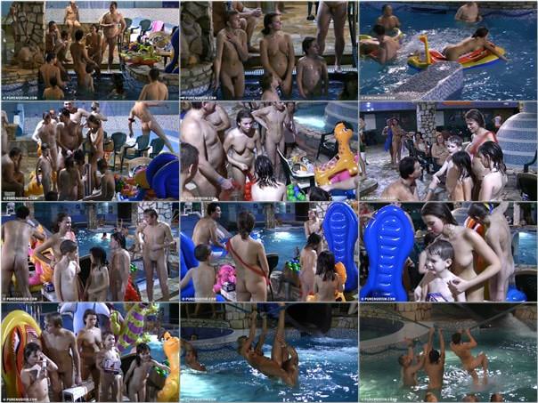 Young and adult nudists video - Splashing water zone vol.1