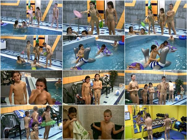 Nudism naturism video - Contests in the water vol.2
