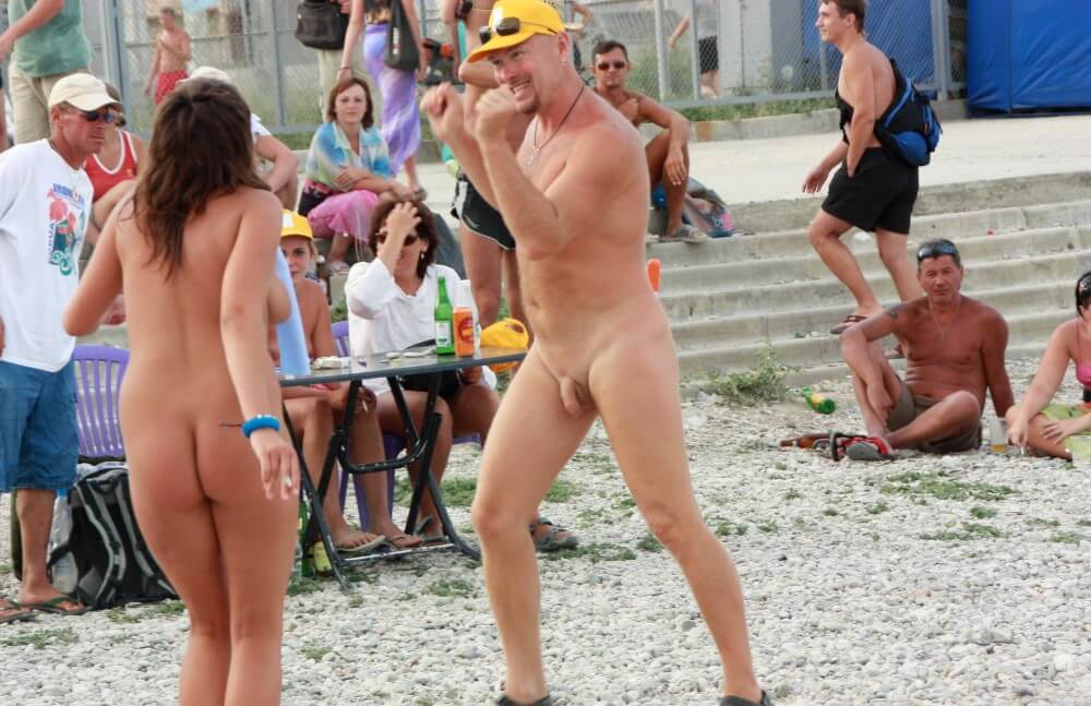 Pics Neptune Beach Cleanup - Nudism strengthens health and self-esteem