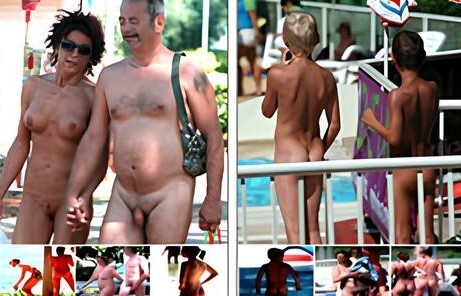 FKK water locations photo gallery - Leaving the house while naked