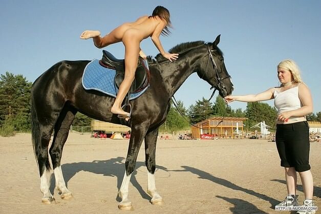 Ride on horseback - Naturism encourages you to value inner harmony and peace