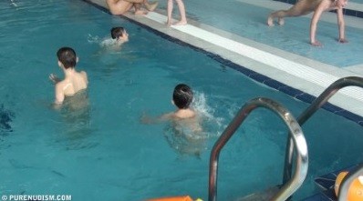 Poolside activities 1 Full HD - Nudists and naturists: whats the difference?