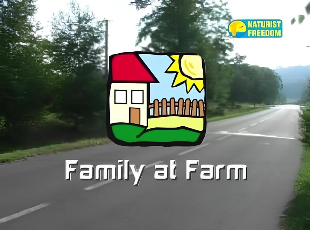 Naturist Freedom: Family at Farm - Naturist practices help us understand that the body is part of nature and its beauty