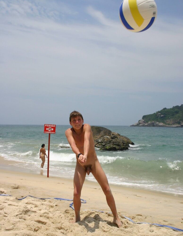 Brazilian val-ball goddess - Nudity is a part of life without shame