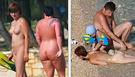 Photos from the world of naturism - The idea of being naked is good
