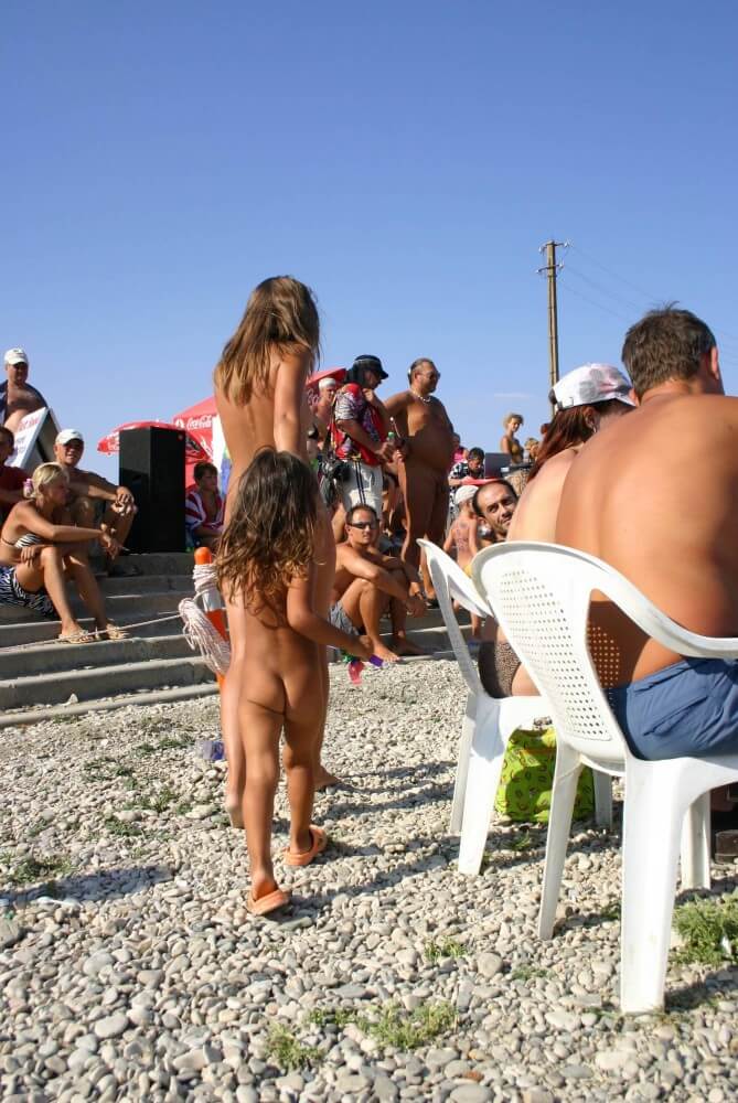 Naturist Standing Sideline - It is a way to strengthen inner harmony and peace