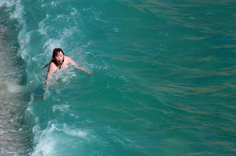 Naturist Cold Water Entry pics - A nudist values simplicity in life and naturalness in expression