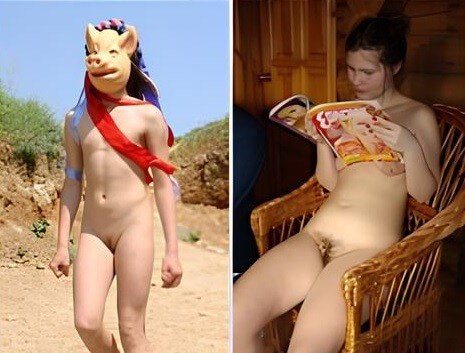Nudists photo gallery # 2 - She appeared completely naked