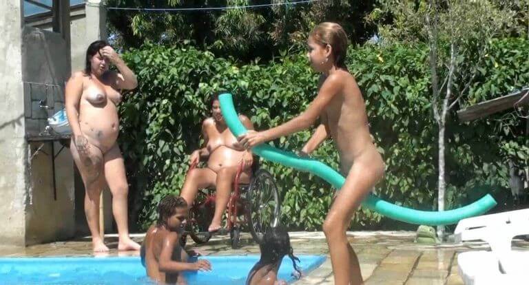 Oceanic Backyard Noon # 1 Full HD - Naturism encourages you to value inner harmony and peace