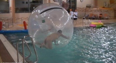 Indoor Water Runners # 2 - Nudism and naturism are closer to natural harmony