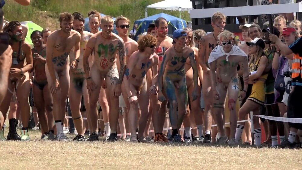 Roskilde Festival Full HD video - True nudism began here