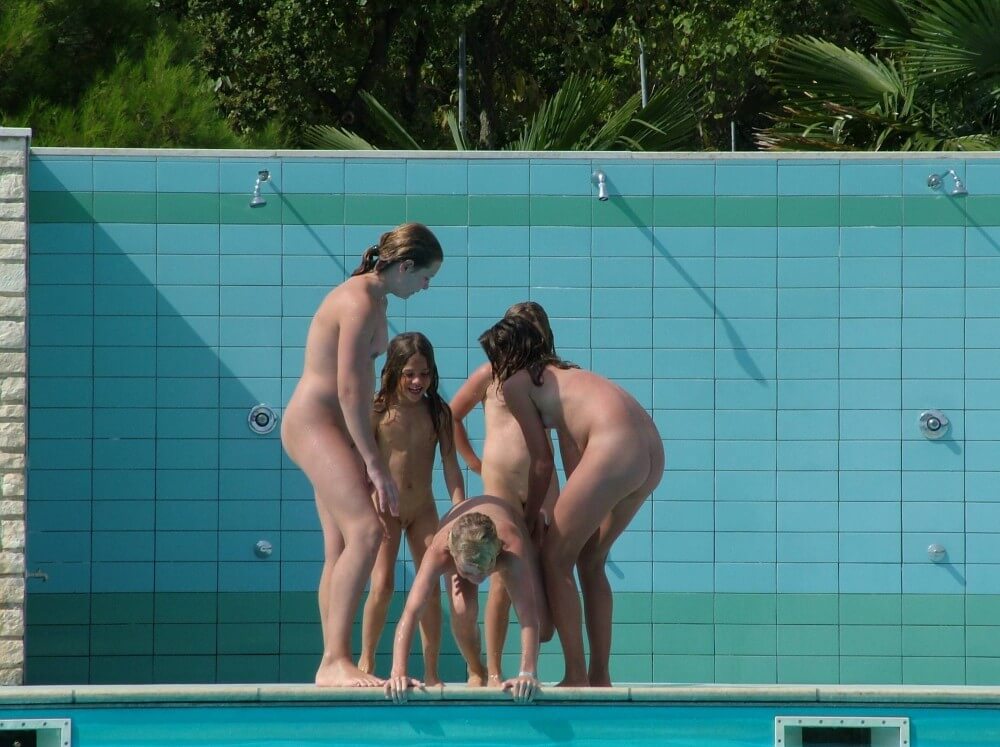 FKK Outdoor Children Pool pics - Naturism as a Way to Connect with Nature