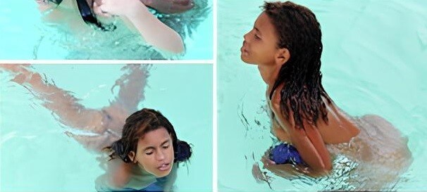 Brazil naturism gallery, Tropic Pool Sunbath 2 - Freedom is part of naturism