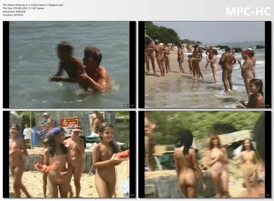 Relaxing on a nudist beach in Bulgaria - The practice of nudism helps overcome insecurities and overcome fears