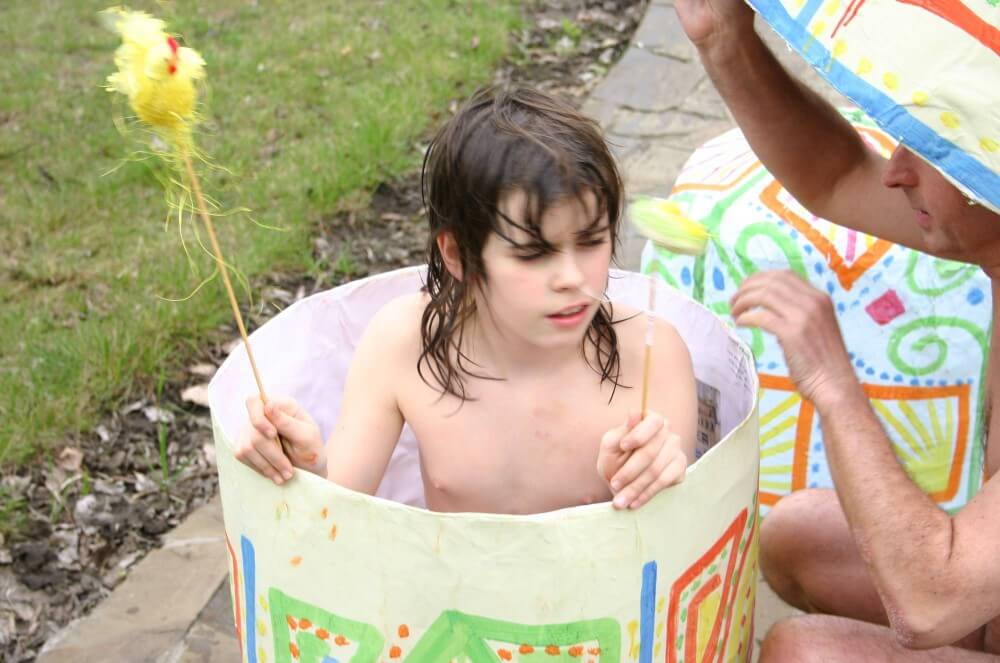 Easter 2X Eggs Outdoors photos - Naturism helps break free from body stereotypes