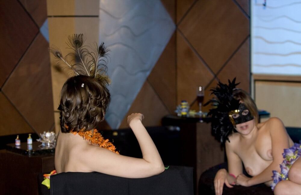 Masquerade Lounging photos - Freedom as the core principle of naturism