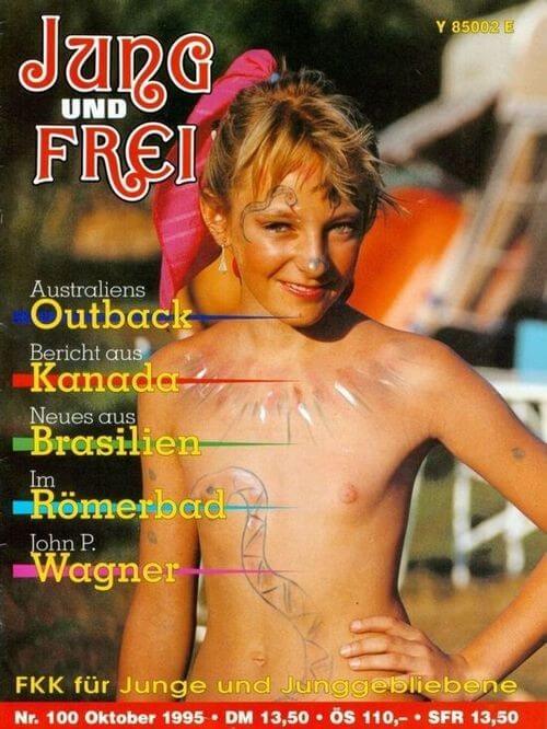 Jung und Frei Nr 100 - This practice of going nude was embraced by the highest ranks of the aristocracy