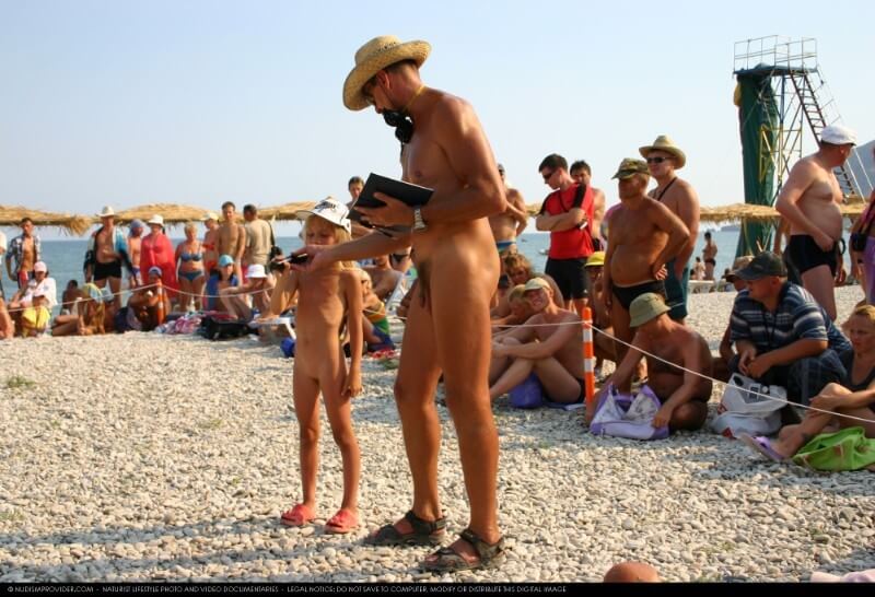 Naturist Pageant Line Up photos - Belief in oneself and ones own strengths are important qualities for practitioners of naturism and nudism