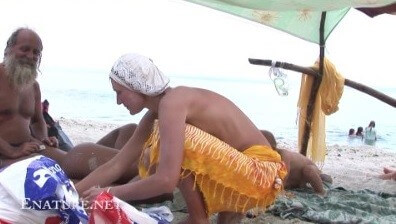 Enature - Back to the bare beach Full HD - Ideological naturists: exclusive materials