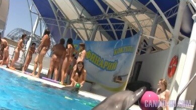 Amazing Dolphin Encounter HD video - Nudist festivals are beautiful