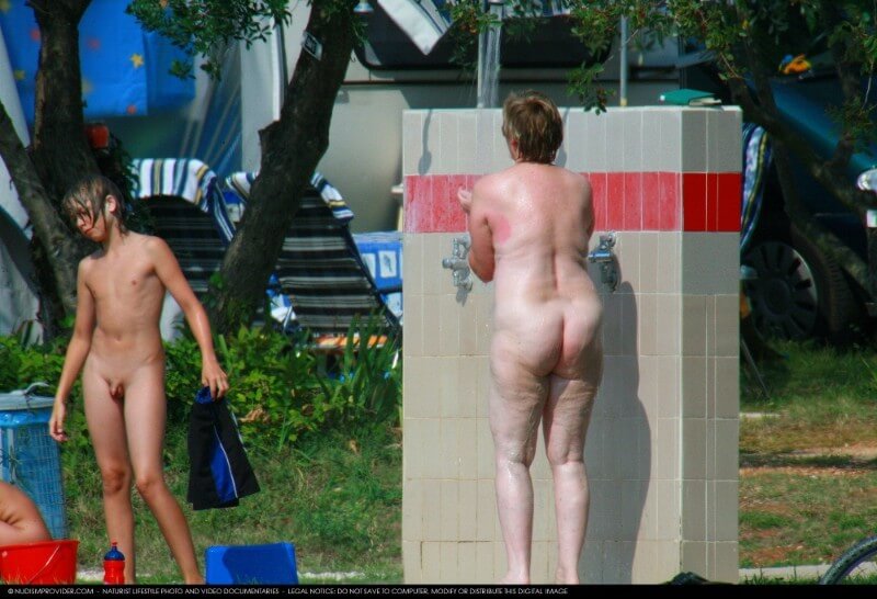 Covered in Towel Nudists-Boardwalk Biking - Boundaries disappear in the world of naturism and nudism