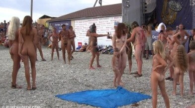 Cool Day At The Beach Full HD video - Nudity is a natural part of life for some people on the planet