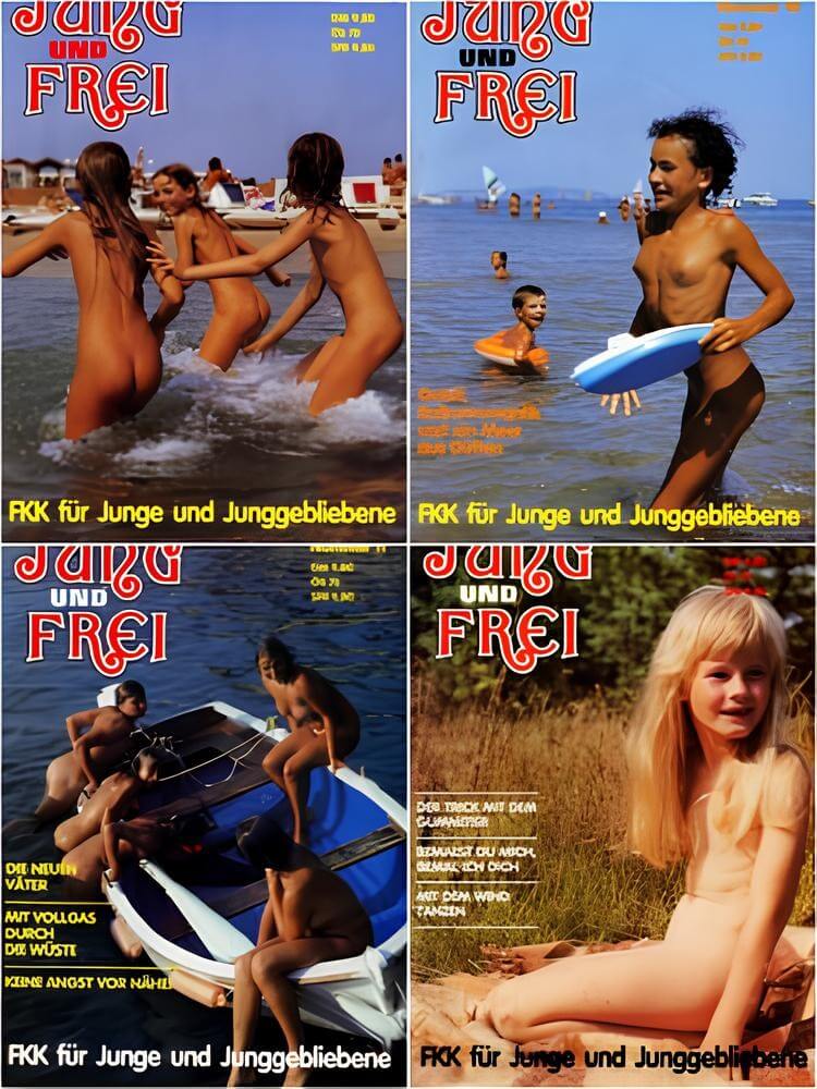 Jung und Frei Nr 9-12 - Not being afraid of nudity is the path to inner freedom and harmony