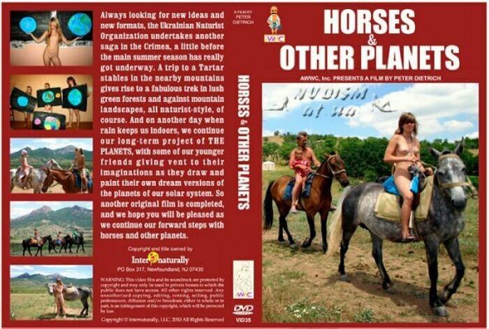 Enature - Horses and Other Planets - Those wishing to register as nudists