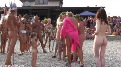Cool Day At The Beach 4 - Only a nudist truly values the connection with nature and the human body