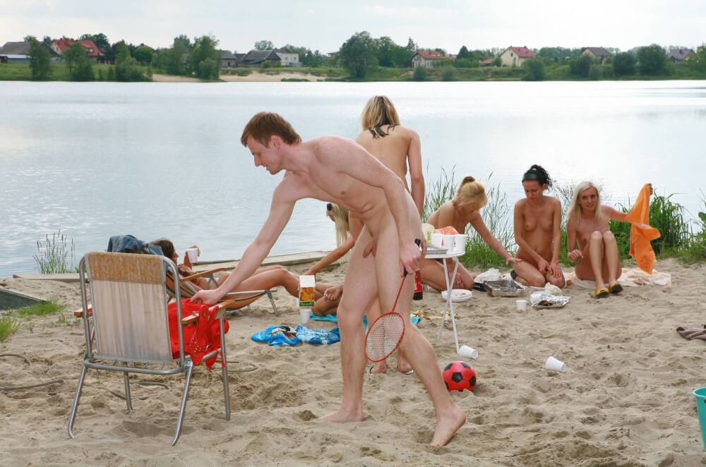 Lakeside Outdoor Activity photos - Naturists are open to the world and the environment
