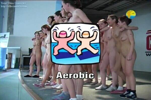 Naturist Freedom: Aerobic - The culture of nudism promotes tolerance and mutual understanding