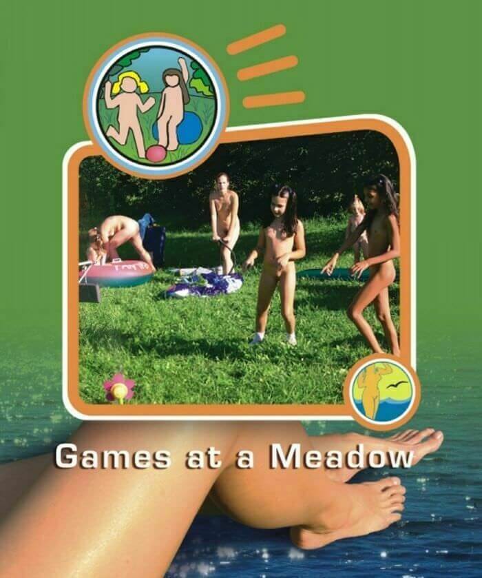 Naturist Freedom: Games at a Meadow - Many consider a free body and nudism to be central to their lives