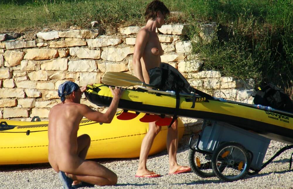 Rafting Team Excursions pics - The practice of nudism fosters trust and honesty