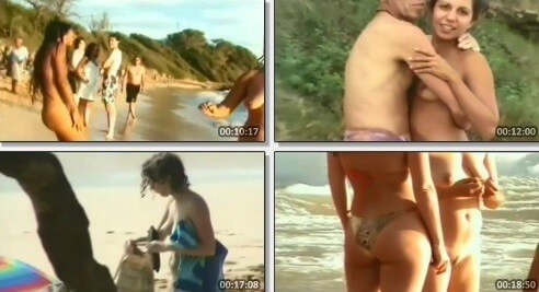 A real nude beach video - Naturists live in harmony and tranquility