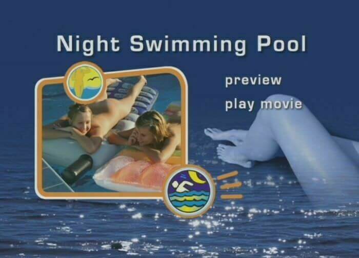 Naturist Freedom: Night swimming pool - Freedom and harmony in the practice of nudism and the naturist movement