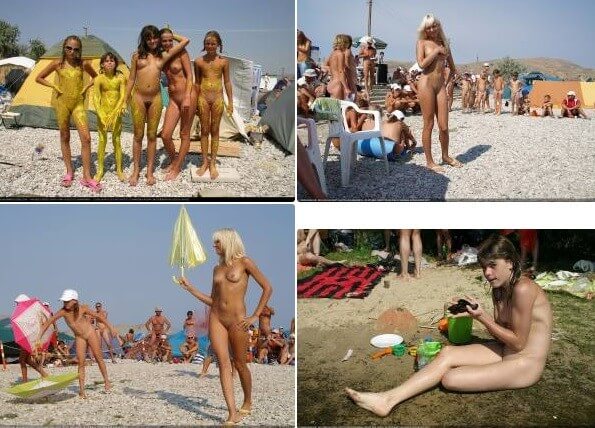 Beautiful Princesses On The Sea photos - Living in harmony with nature is the primary goal of the naturist and nudist lifestyle