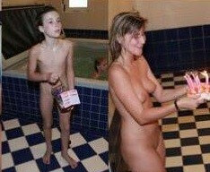 Naturists celebrates birthday photos - Nudity is perceived as a natural aspect of life