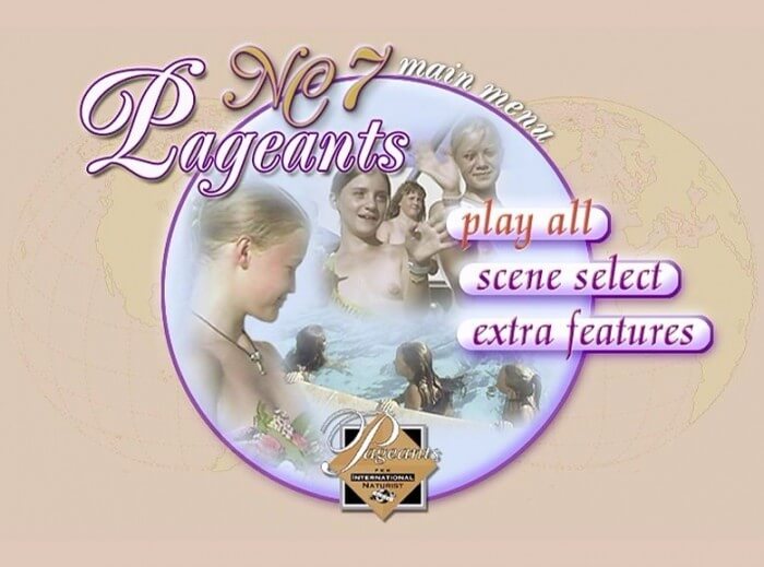 Pageants France # 7 1999 DVD video - Living freely and naturally is the dream of naturism and nudism advocates