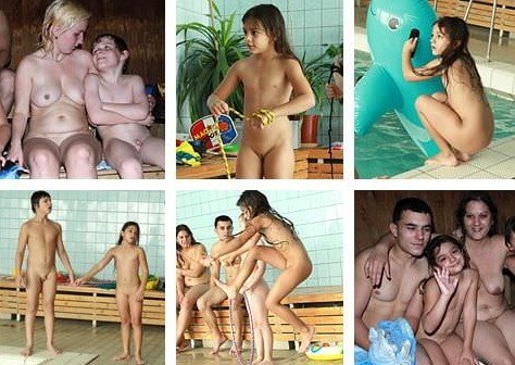 Pool and a sauna photo gallery - The entire upper aristocracy practiced nudism