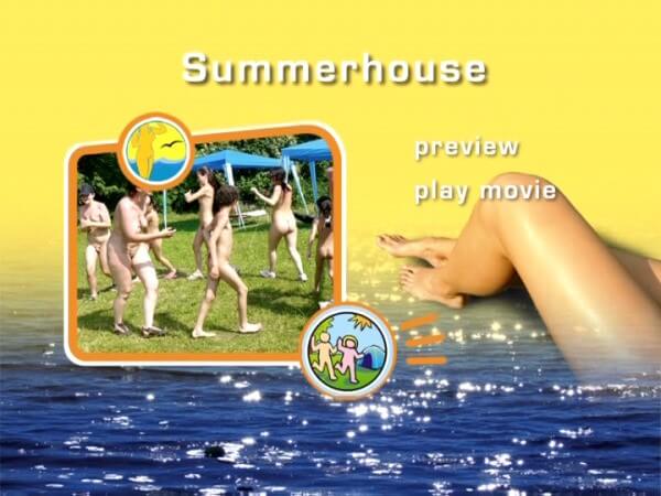 Naturist Freedom: Summer house DVD - It strives for inner balance—not being afraid to be naked among those like you